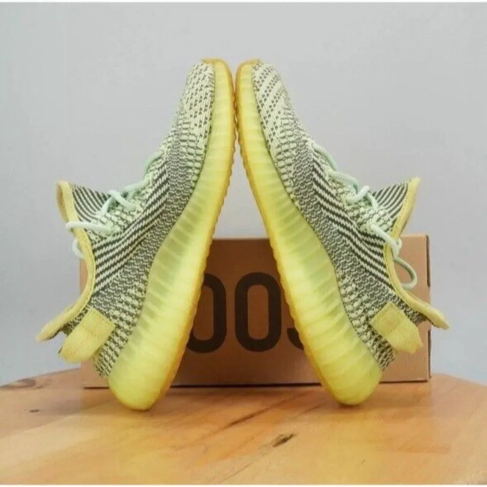 adidas Yeezy Boost 350 V2 Mens Size 8.5 Shoes Yeezreal Non Reflective Neon Black